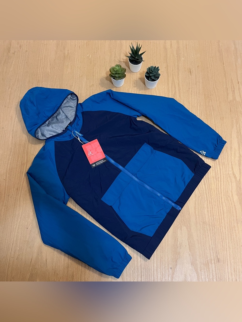 NWT Ripzone Kids' Zephyr DWR Windbreaker Jacket